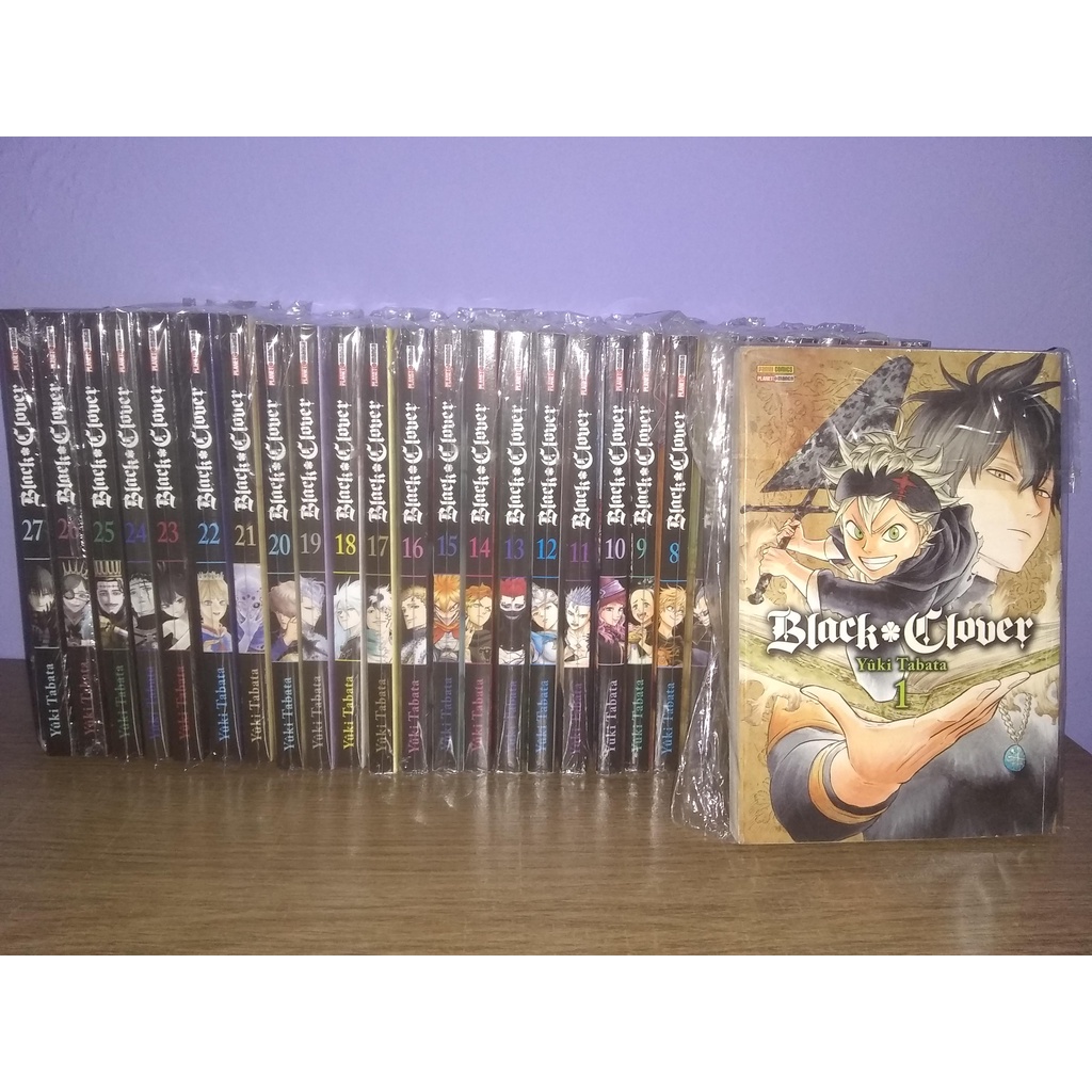 Mangá Black Clover 1 ao 27