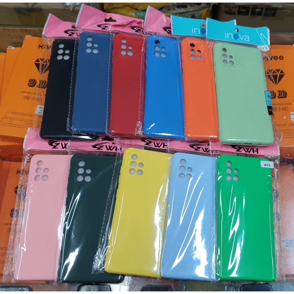 capa para Samsung S20 S20+ S20 Ultra S20 FE Note 20 Note 20 Ultra M51 M31 M21 cores aveludadas