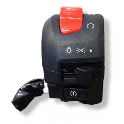 Punho Interruptor Partida Gsr 125i Gsr 150 Suzuki Lado Direito Emergência Completo