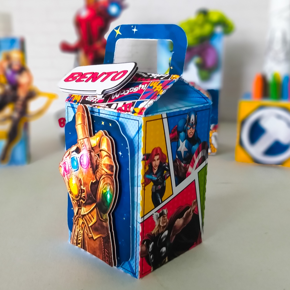 kit  30 mimos personalizados Caixinhas para Aniversario LEMBRANCINHA PARA ANIVERSARIO TEMA: VINGADORES / cod.02 LEIA A DESCRIÇAO