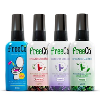 Kit - Freecô Bloqueador De Odores Sanitários - Pack Fragrâncias