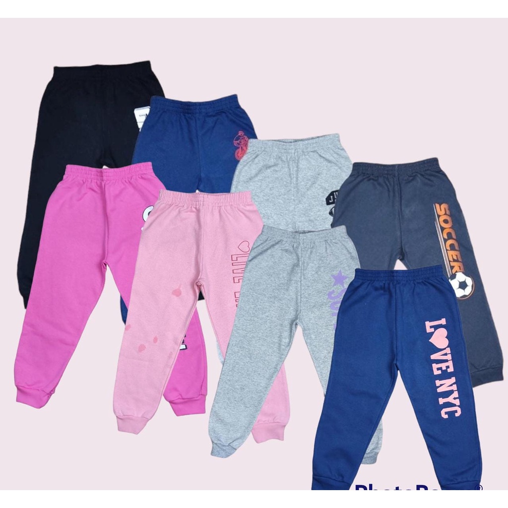 Kit 3 Peças Calça Moletom Flanelada Infantil 1 ao 8 Arrumadinho's