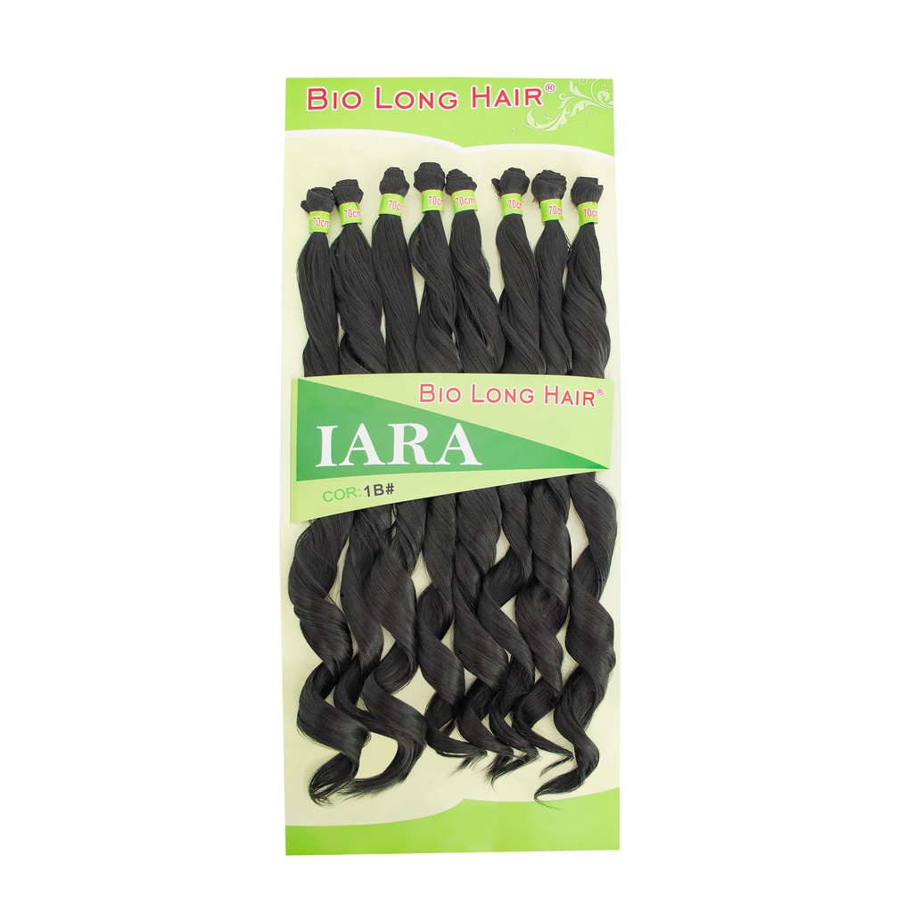 Cabelo Organico IARA liso com ondulado Bio Long Hair 70cm 280grs em Oferta na Shopee