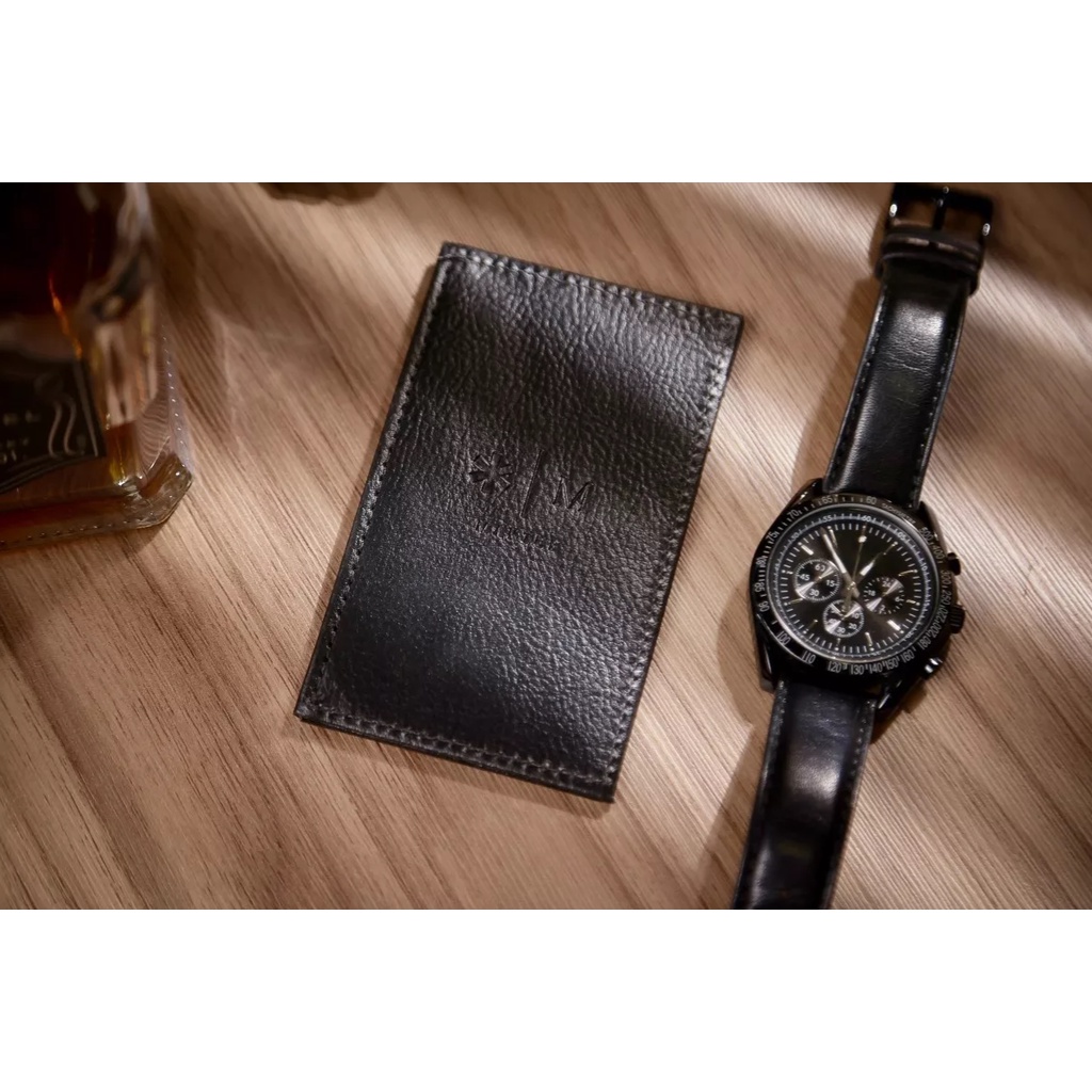 Mini Carteira Masculina Maktub  Slim Preta Prática ideal para academia praia porta cartao cnh em Oferta na Shopee