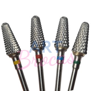 Broca de tungstênio cônica grande para alongamento de unhas/unhas de gel