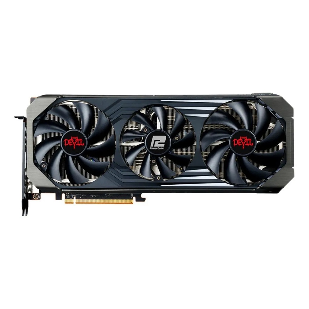 Placa de vídeo AMD PowerColor Red Devil Radeon RX 6700 Series RX 6700 XT AXRX 6700XT 12GBD6-3DHE/OC 12GB - PROMOÇÃO!
