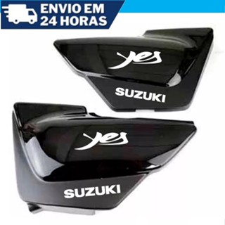 Adesivo Suzuki - Tampa Bateria - Yes 125 - Kit 4 adesivos - 12 cores