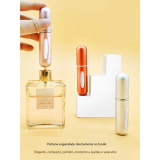 Mini Porta Viagem Perfume Frasco De Spray Recarregável Portátil Para Sair 5ml ALICE BIJOU