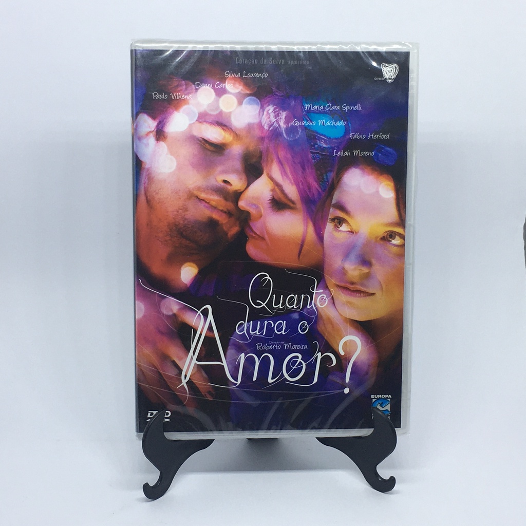 DVD - Quanto dura o Amor? - Roberto Moreira - Novo / Lacrado