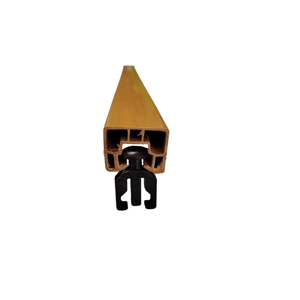 Guia/Trilho para porta sanfonada BCF 72cm Cerejeira+ 5 pinos (Conferir medida  vão antes de comprar)