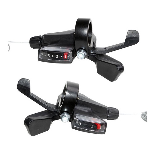 Alavanca Câmbio Trocadores Bike Absolute 3x7v 21v K310 Top em Oferta na Shopee