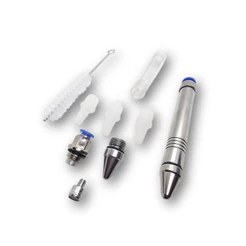 Caneta Extratora De Cravo (inox E Acrílico) Com 5 Ponteiras - Ozotec