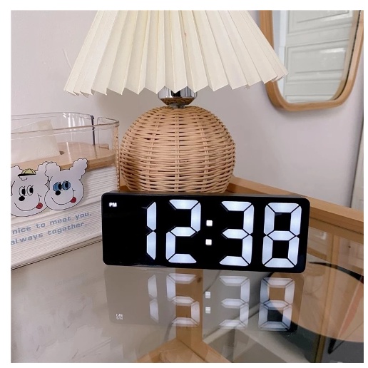Relógio Led Digital Mesa Despertador Alarme com Temperatura em Oferta na Shopee