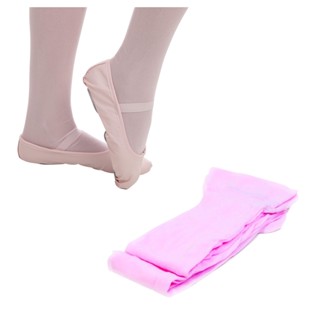 KIT SAPATILHA + MEIA CALÇA COMUM FIO 40 SEM FURO BALLET BALE DANÇA UNIFORME