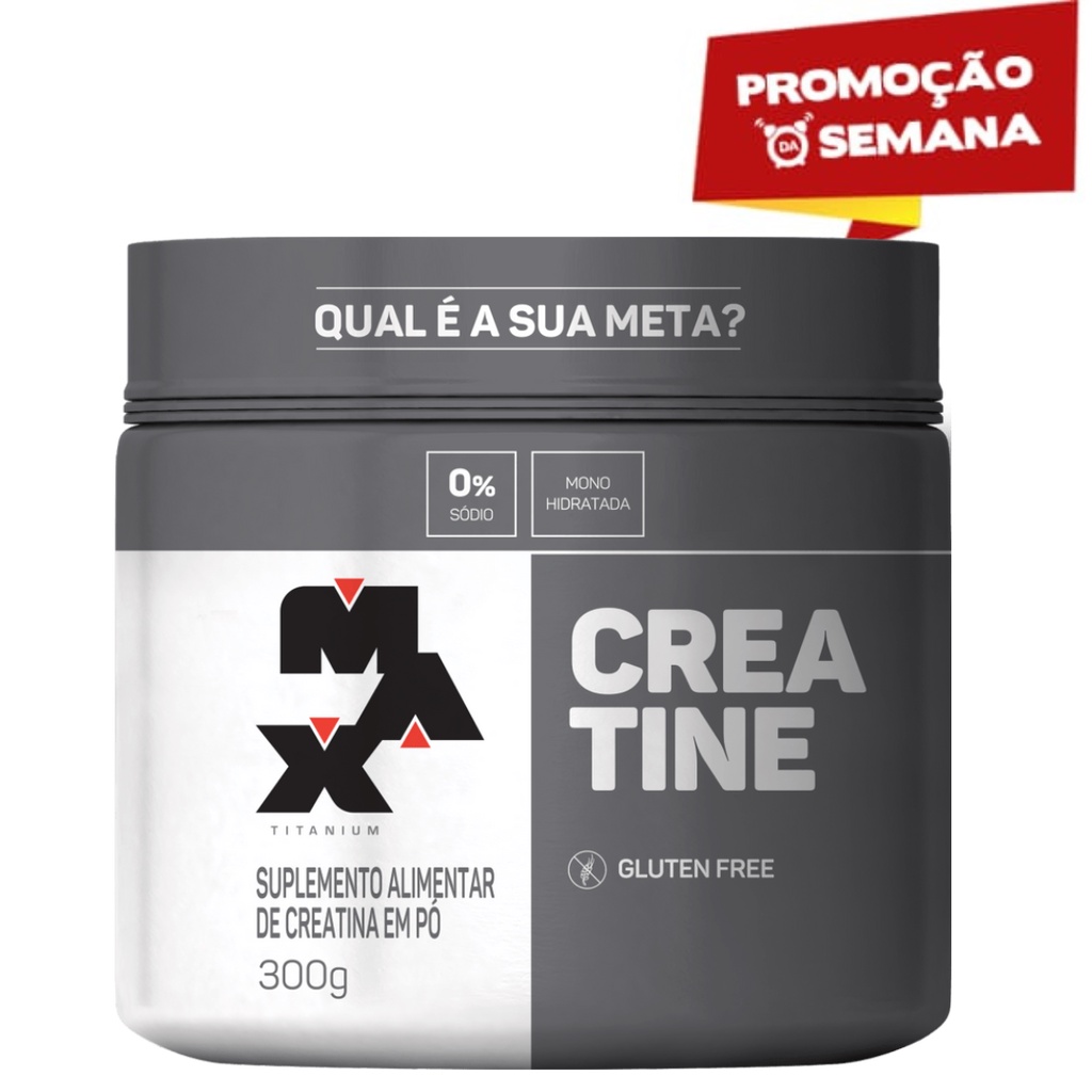 Creatina Max Titanium Pura Monohidratada