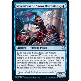 Salteadoras de Navios Mercantes (Humano / Pirata) - Magic The Gathering