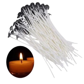 Pavio para velas Artesanais 10cm kit com 10 -50-100 Pçs montado com ilhós A2030 Fino em Oferta na Shopee
