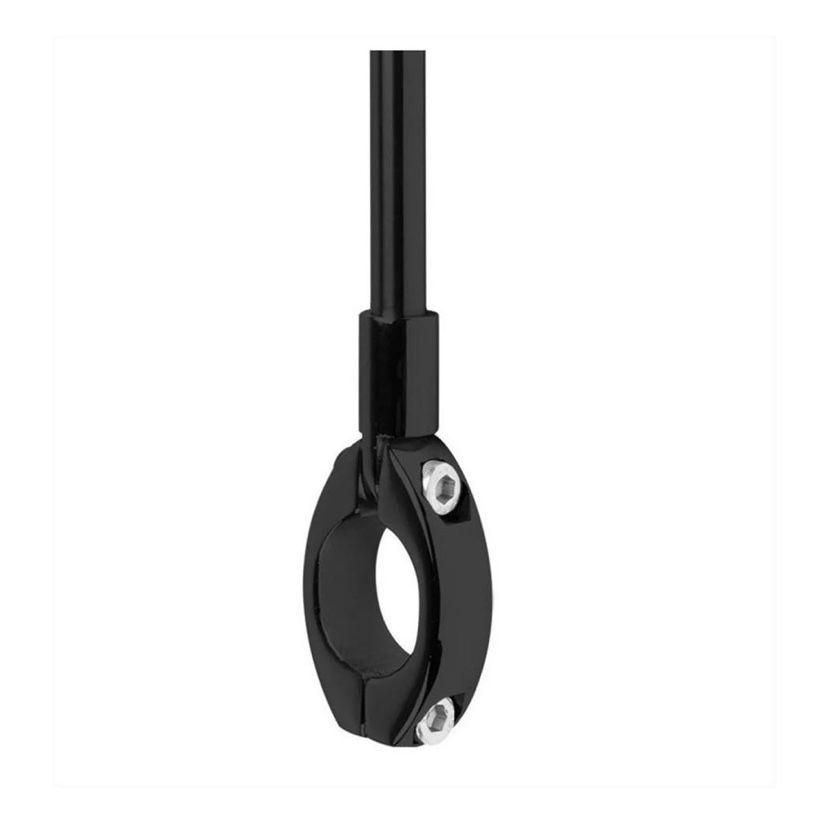 Antena Corta Pipa Moto Retrátil Anti Cerol Aço Inox Guidão — imagem 2 de 2