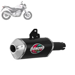 Ponteira Escape Moto Cb 300 Escapamento Gemoto Trioval