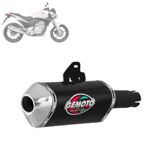 Ponteira Escape Moto Cb 300 Escapamento Gemoto Trioval em Oferta na Shopee