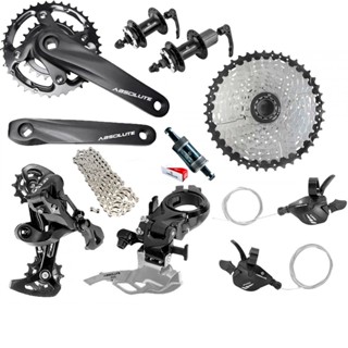 Kit Transmissão C/cassete Absolute A7 20v 2x10 Mtb