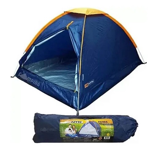 Barraca Camping 2 Pessoas Nautika Panda 600mm Piso Termico Acampamento Casal