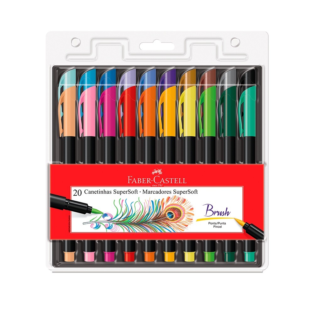 Canetinha Faber Castell Super Soft: Onde Comprar | BuscaProdutos