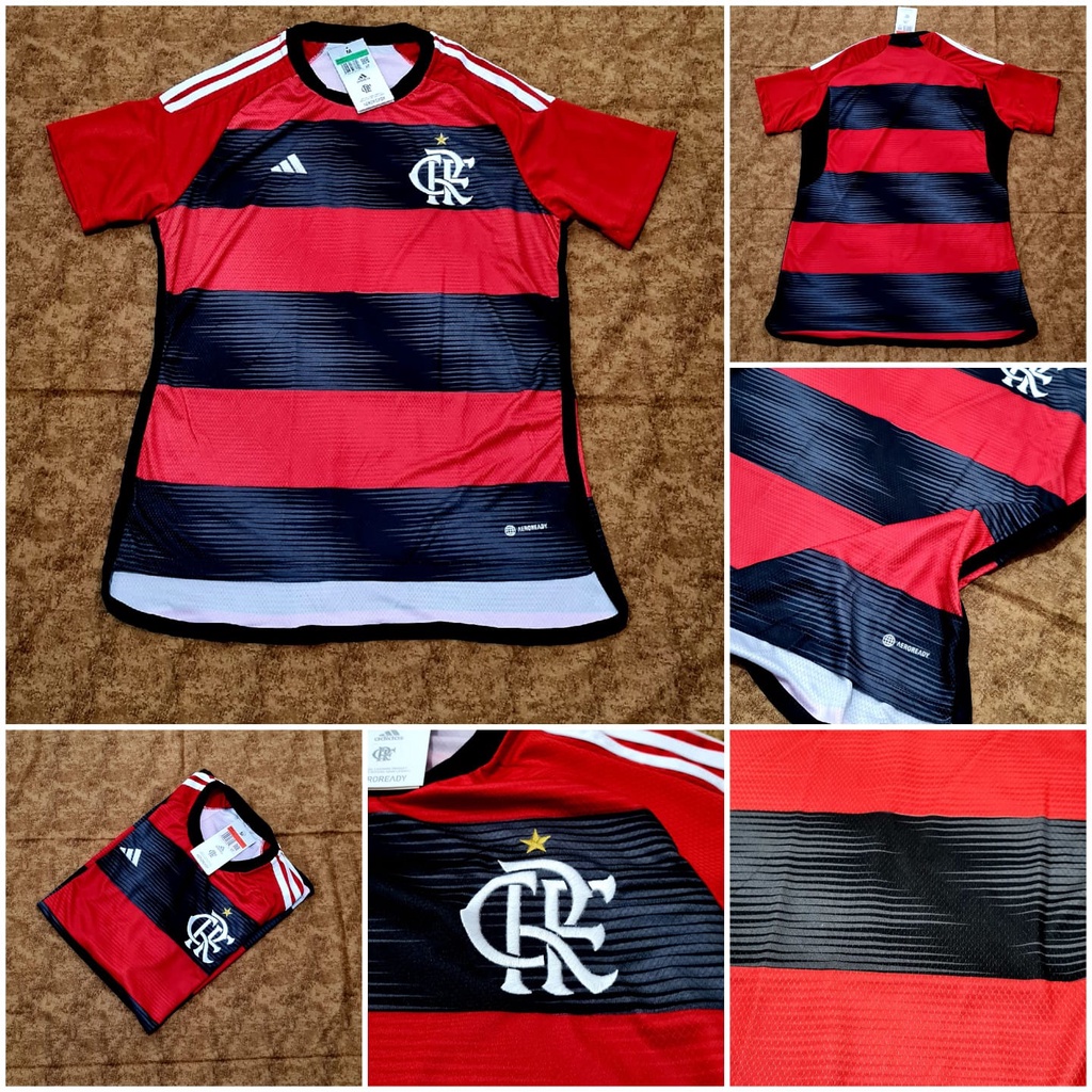 Flamengo 23/24 Temporada Dos Temporadas Camiseta Tailandesa