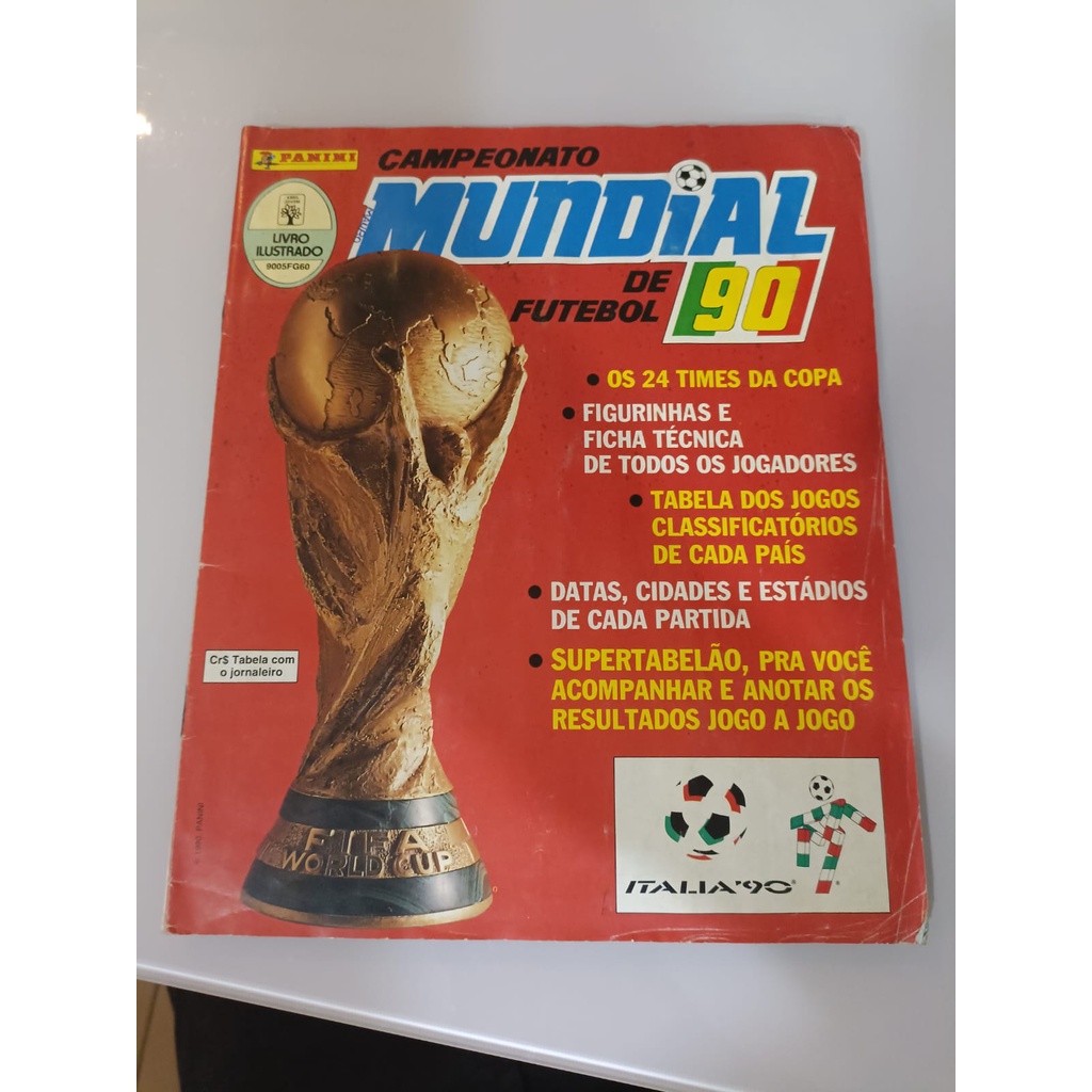 Álbum Copa 1990 Completo: Onde Comprar | BuscaProdutos