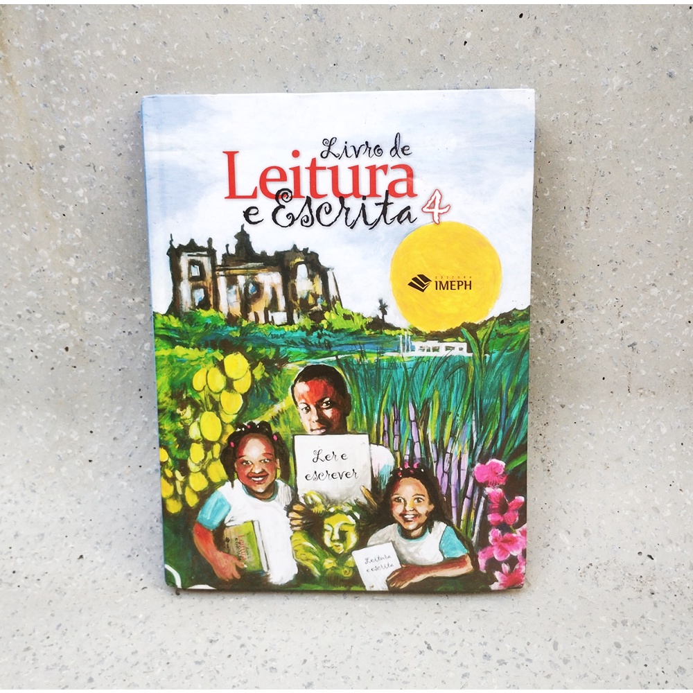 Livro - Livro de leitura e escrita 4 Escritor Arte da escrita 4 Educação adolescente Poesias Redação Enem