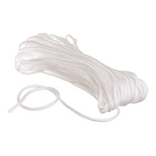 Corda Varal Teto 100% Polipropileno 3mm Impermeável BRANCA 15mts / Uso Geral, Varal, Artesanato