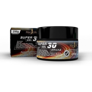 3 Super Gel 30 Ervas Mary Life 250g em Oferta na Shopee