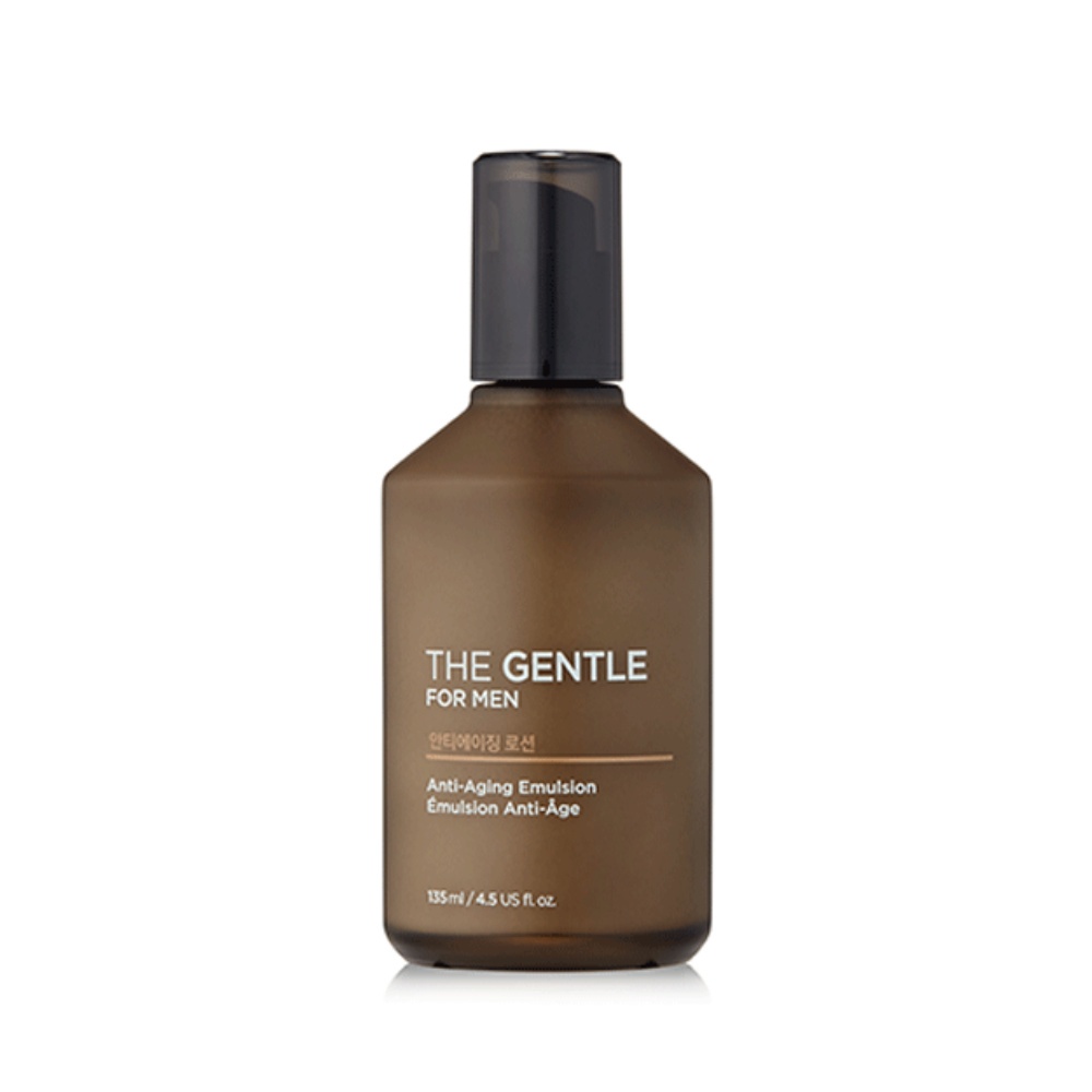 the face shop the gentle for men anti aging emulsion 135ml - Beauty