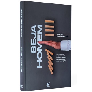 Livro Seja Homem | Telmo Martinello em Oferta na Shopee