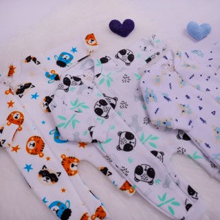 Macacao Bebe Masculino menino em Soft dia a dia confortavel - Kit com 3 Peças