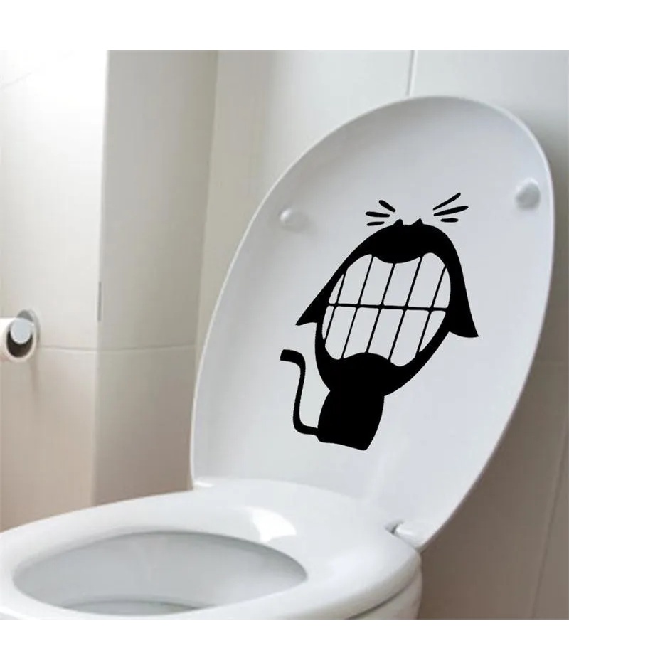 Adesivo Decorativo Gatinho Apertado Para Vaso Sanitário