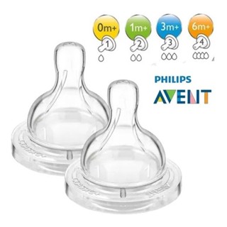 Kit 2 Bicos Mamadeira Avent Classic Original em Oferta na Shopee