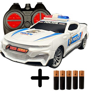 Carrinho Controle Remoto Polícia 4 Canais
