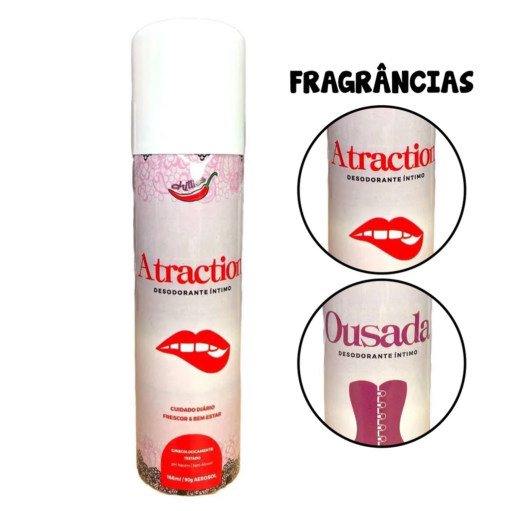 Desodorante Intimo Feminino Antitranspirante Auxilia contra mau Cheiro Das Partes Íntimas Chillies em Oferta na Shopee