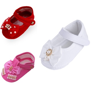 Sapatinho Bebê Menina Kit 3 Pares Rn em Oferta na Shopee