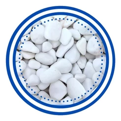 Pedras Decorativas Brancas 4kgs Seixo nº 1