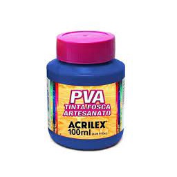 Tinta PVA 03210 100ml Azul Turquesa 501 Acrilex