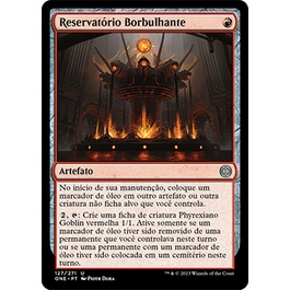 Reservatório Borbulhante - Magic The Gathering