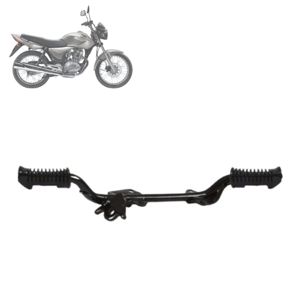 Estribo Dianteiro Pro Tork Tubo Completo Titan 150 2004/08