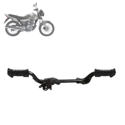 Estribo Dianteiro Pro Tork Tubo Completo Titan 150 2004/08
