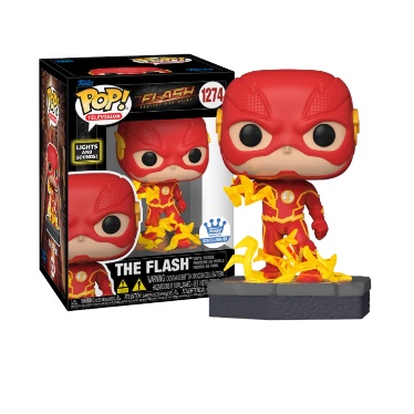FUNKO POP THE FLASH THE FLASH LIGHTS AND SOUNDS *EX* 1274 NOVO ORIGINAL