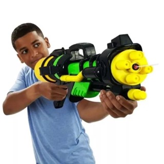 Arma De Água Lançador Super Grande Arminha Brinquedo Criança Verão Agua Jato D'água