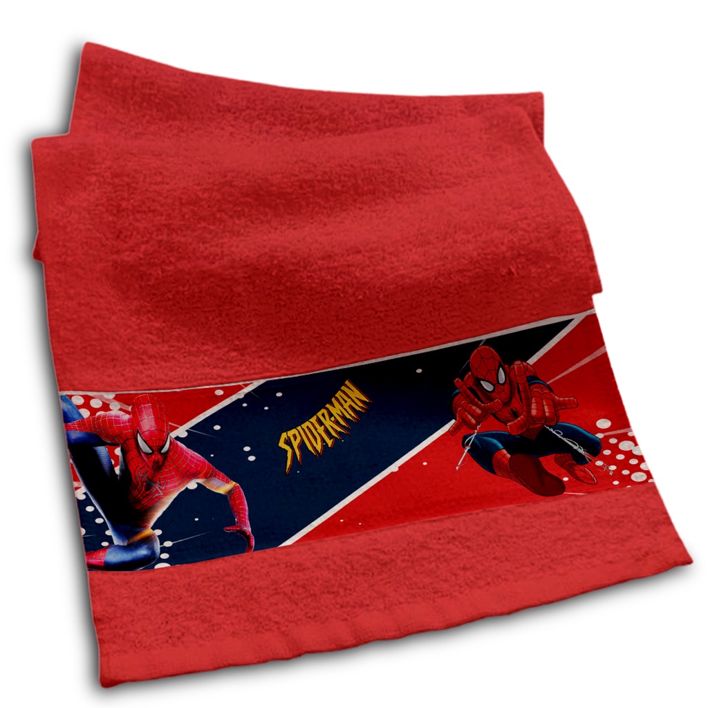 Kit com 3 toalhinhas mão boca - Homem Aranha - Personalizadas com nome em Oferta na Shopee