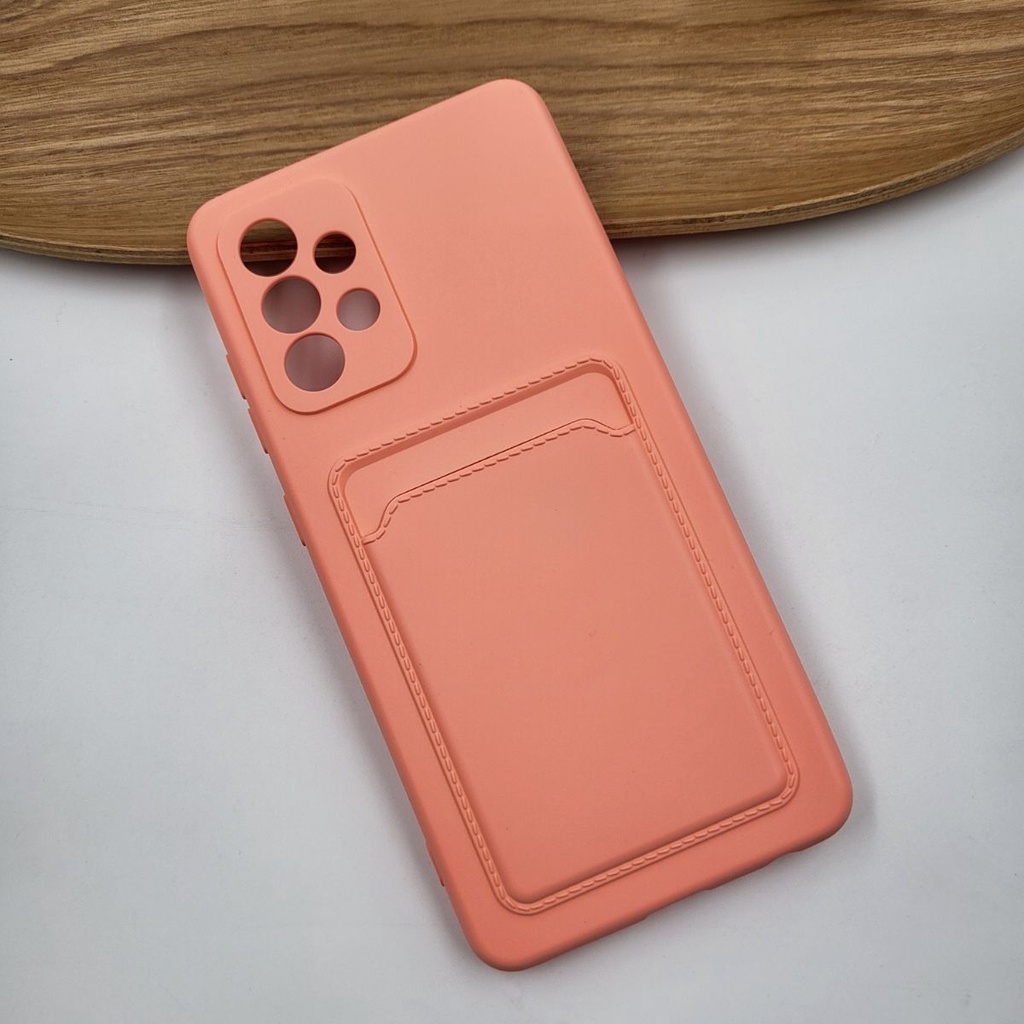 Capinha de Celular mole Silicone Proteção da Camera Porta Cartao PARA Compatível  M51/A52/A72/A51 DIVERSAS CORES