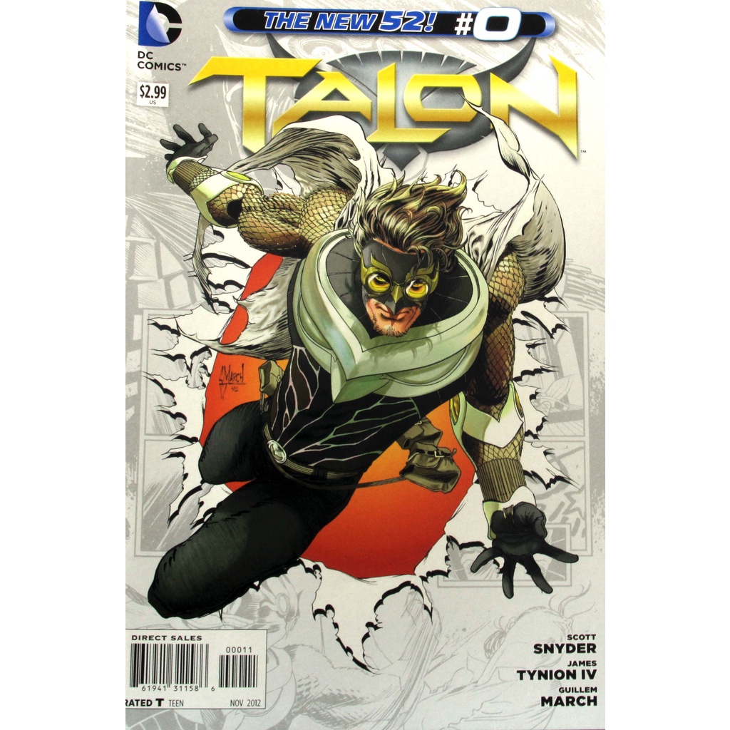 Hq importada Talon 0 - Batman The New 52! - Novembro 2012